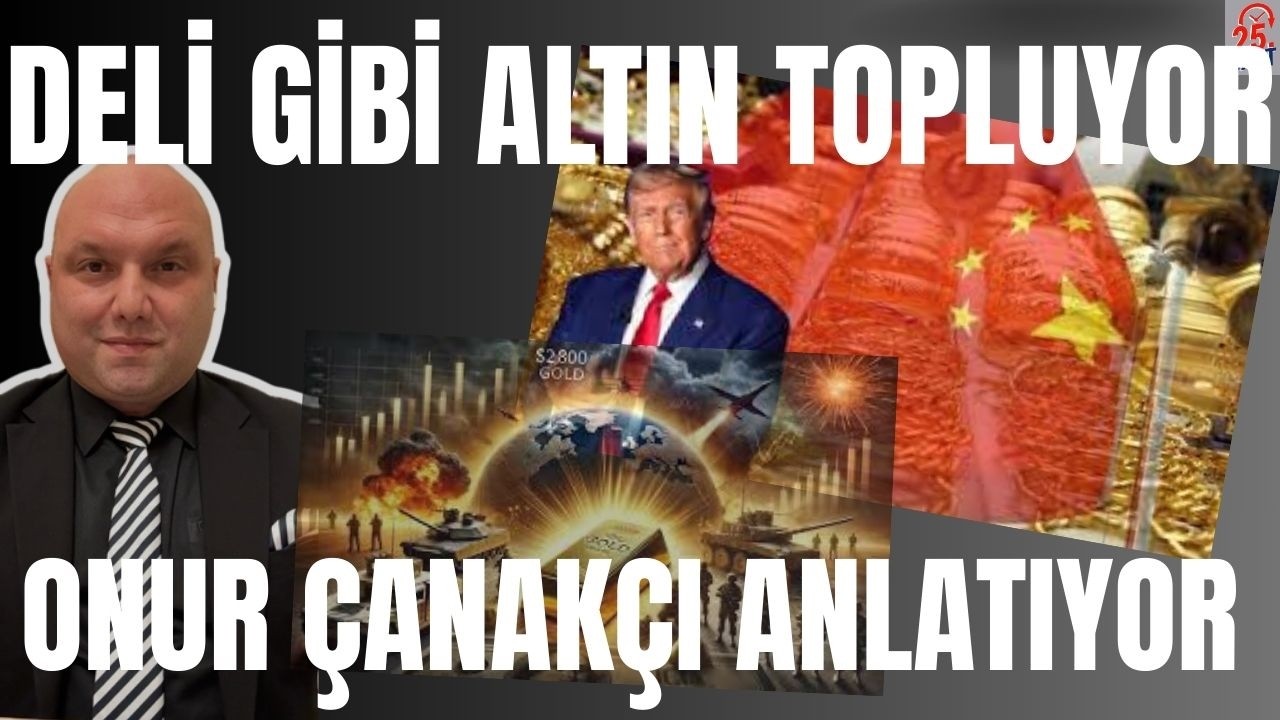 ONUR ÇANAKÇI'DAN BOMBA ALTIN GÜMÜŞ YORUMU 'DELİ GİBİ ALTIN TOPLUYOR' #ekonomi #altın #gümüş #trump