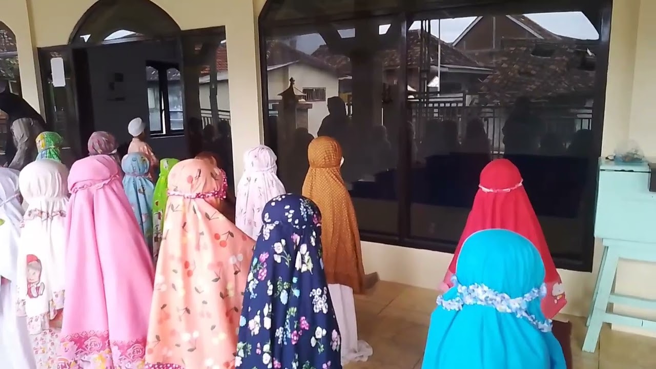 Pembiasaan Sholat berjamaah 🥰