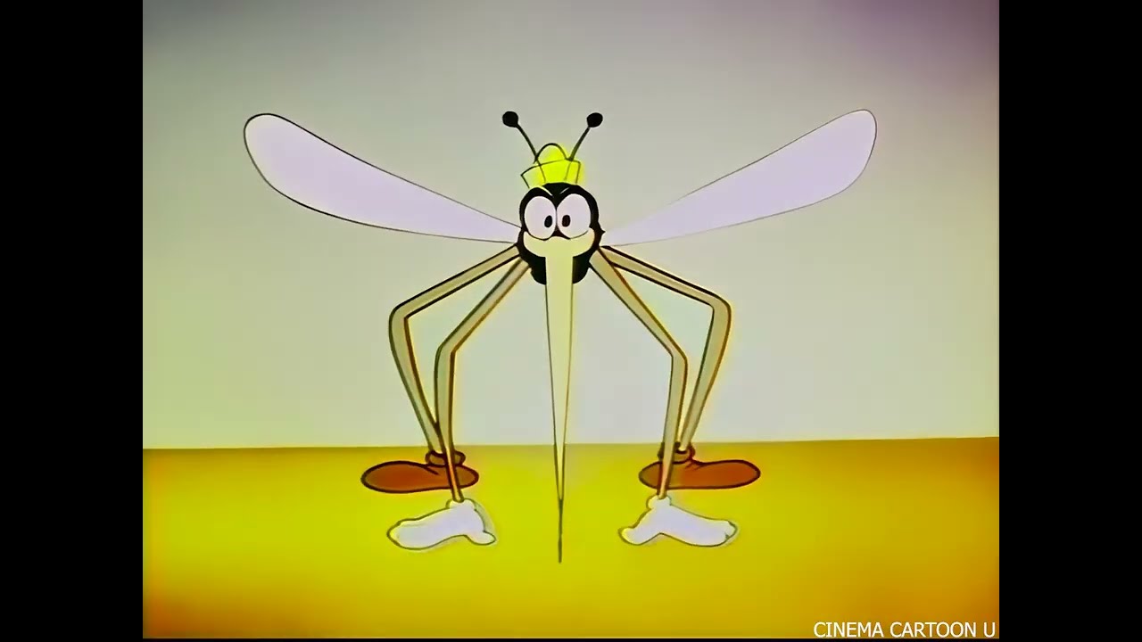 Aesop's Fable The Mosquito 1945 (Full HD)-Gandy Goose &ndash; Terry Toons
