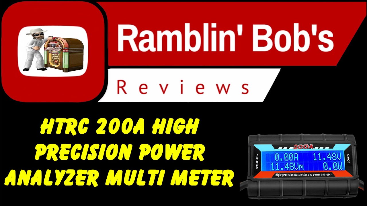 HTRC 200A High Precision Power Analyzer Multi Meter