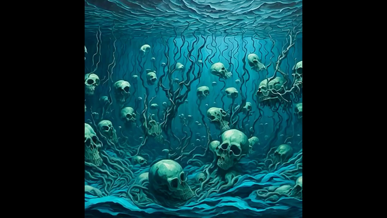 Whispers Beneath | AI Animated Video Art #shorts  #aimusic #aiartvideo