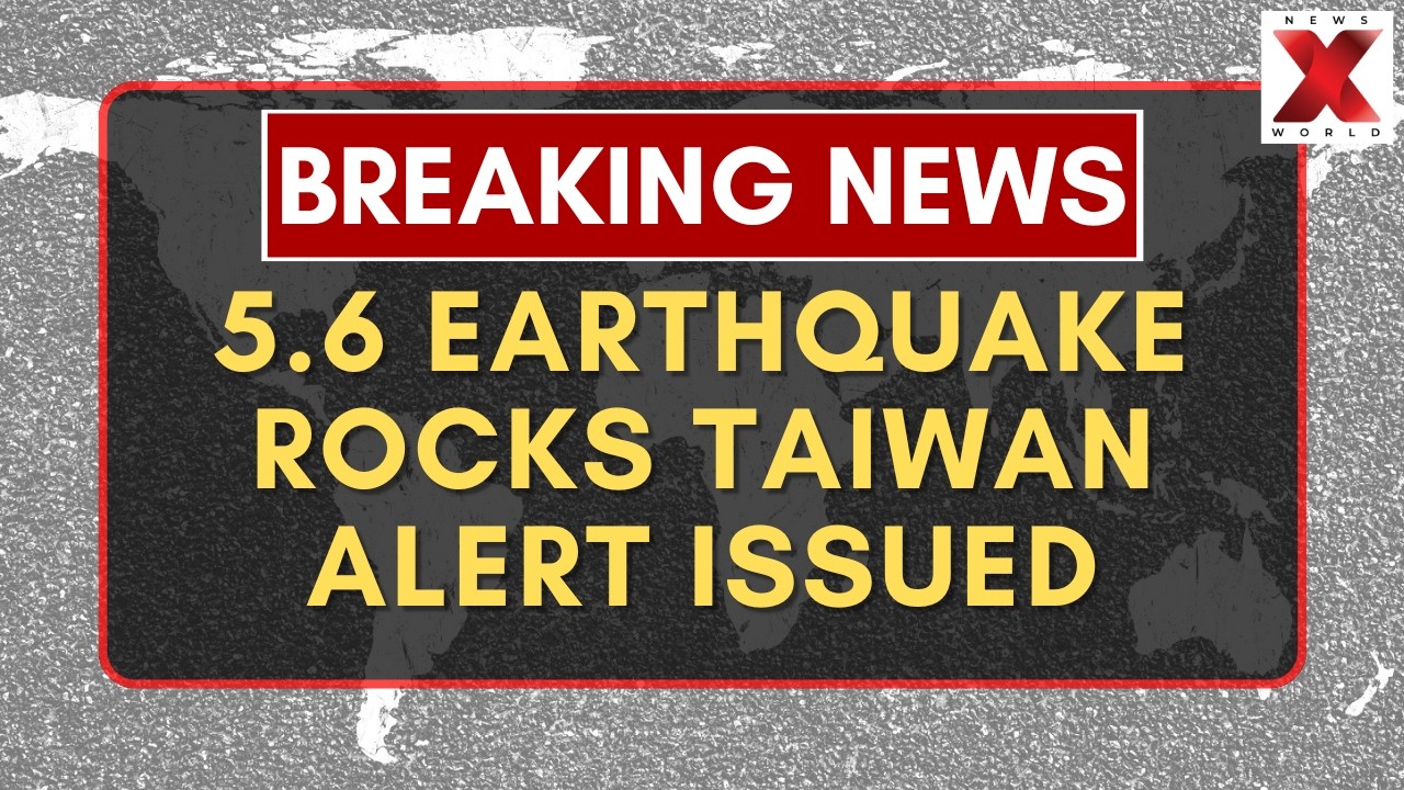 5.6 magnitude earthquake shakes northeastern Taiwan, no immediate damage or casualties reported