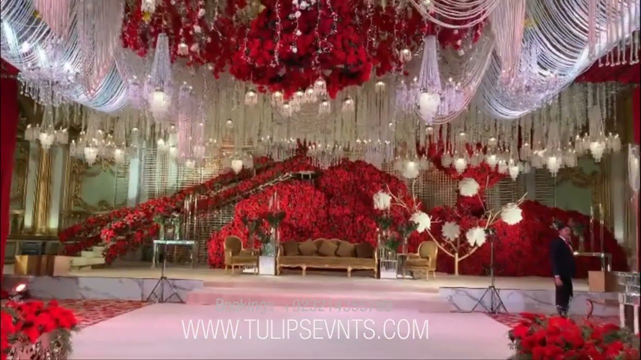 Find Amazing Pakistani Baraat Decoration | Top Pakistani Wedding Decor ideas 2022 | Tulips Events