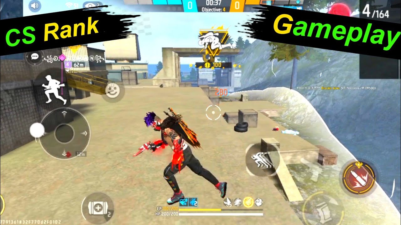 Cs Rank Gameplay Free Fire||Free Fire  Cs Rank Push Gameplay||Free Fire Cs Rank  Gameplay Mobile