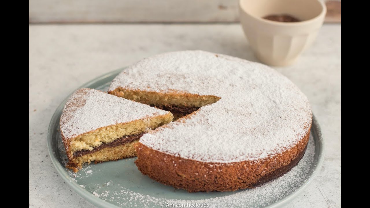 Torta versata alla nutella (ripieno che non scende!)