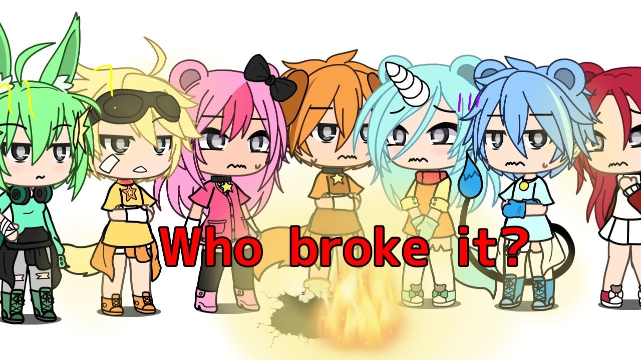 Who broke it?//POPPY PLAYTIME SMILING CRITTERS//GACHA LIFE//