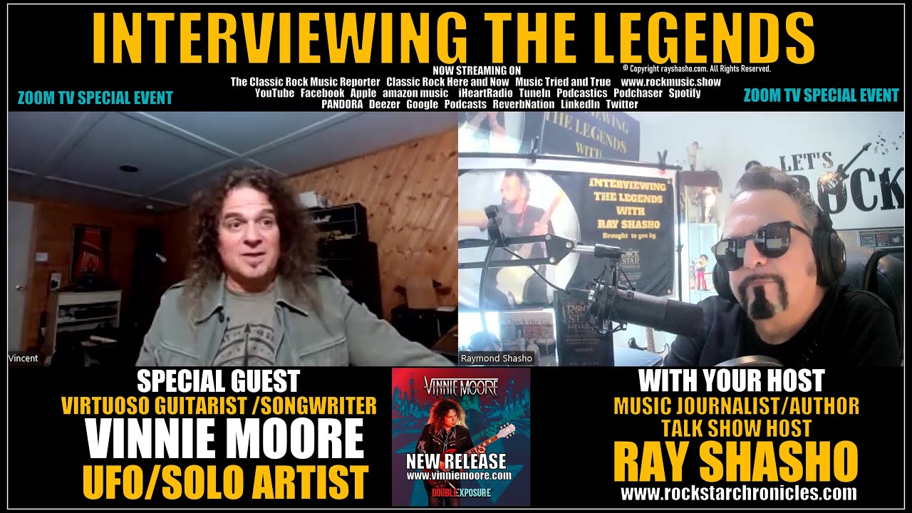 Virtuoso Guitarist Vinnie Moore To Release New Album w/Guest Vocalists