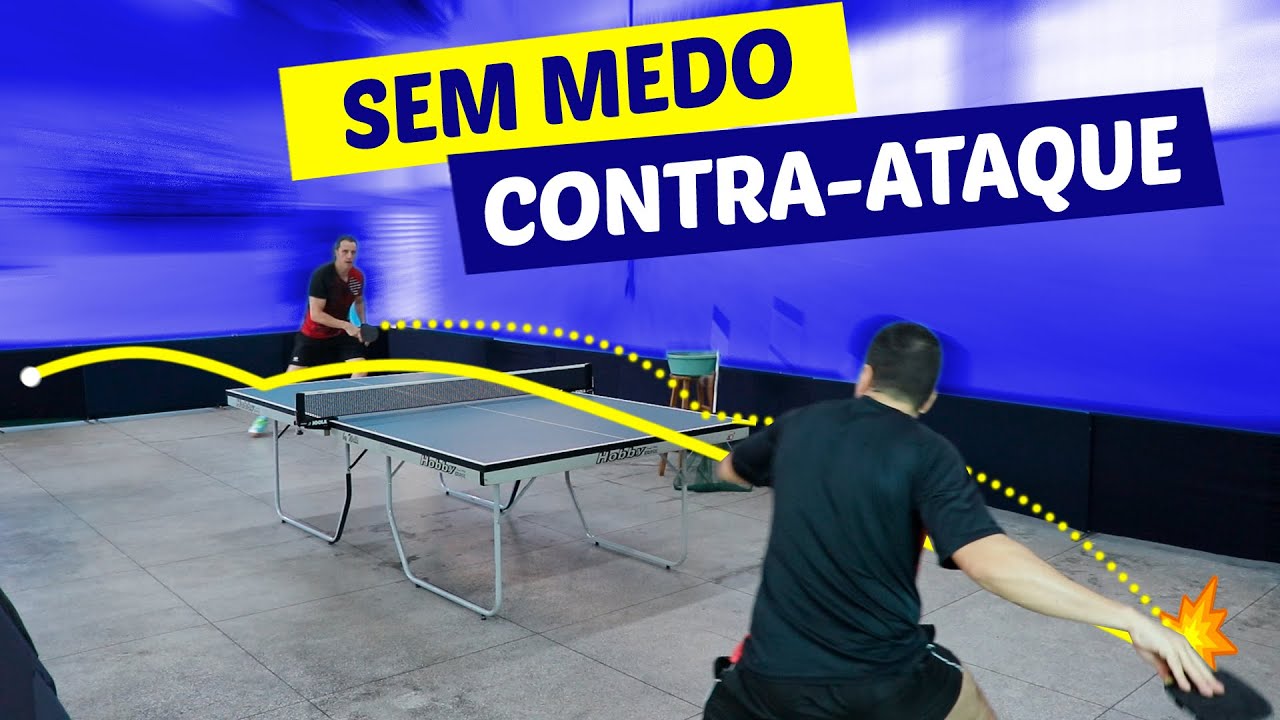 🏓 Aprenda atacar de Drive X Drive no tênis de mesa #VivaPong