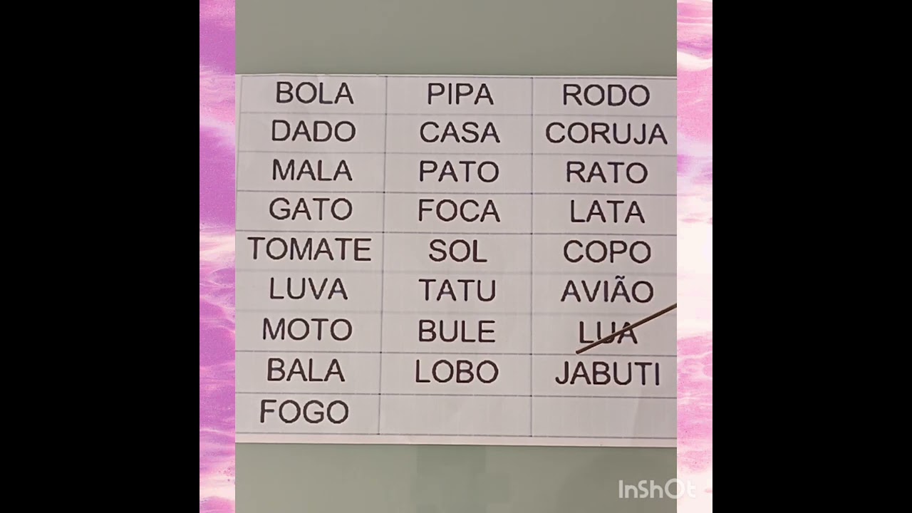 REFORÇO COM TIA IVANI!!! APRENDENDO MAIS PALAVRINHAS!