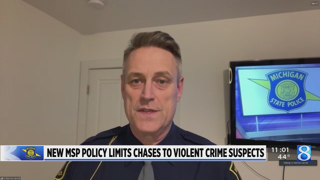 New MSP policy limits chases to violent crime suspects