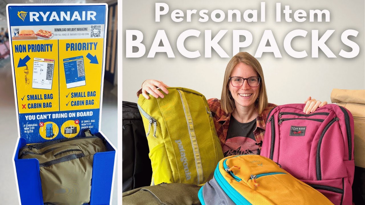 Best Personal Item Size Backpacks for One Bag Travel