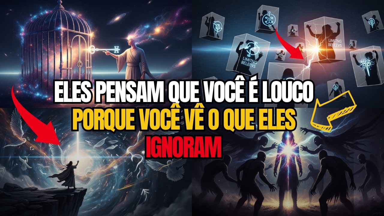 🔥 ESCOLHIDOS: ELES PENSAM QUE VOCÊ É LOUCO PORQUE VOCÊ VÊ O QUE ELES IGNORAM 🔥