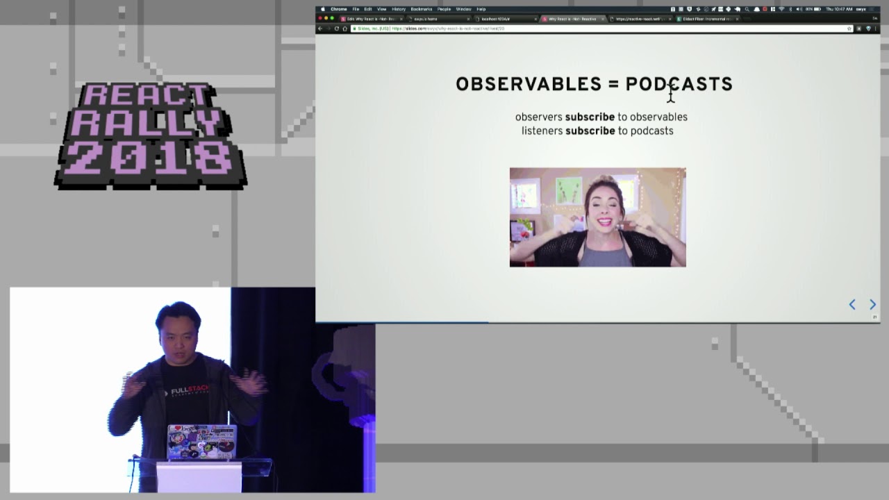 Shawn Swyx Wang - Why React is  not  Reactive