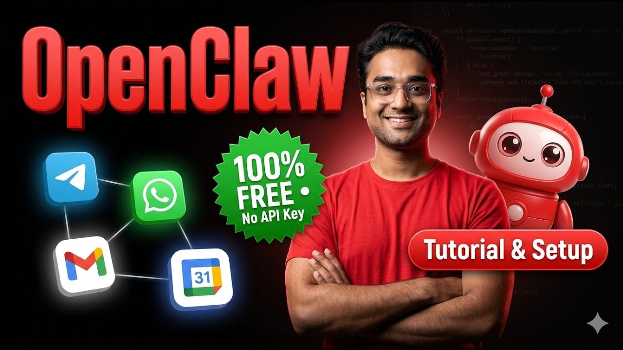 OpenClaw | I Controlled My Laptop From Miles Away  using Openclaw&mdash; Here's How (Free & Open Source)