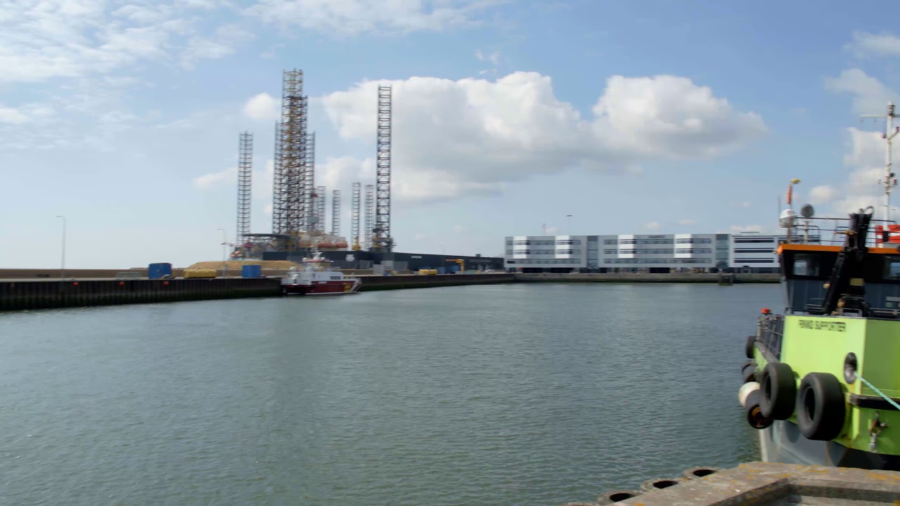 Esbjerg Havn og By [4K]