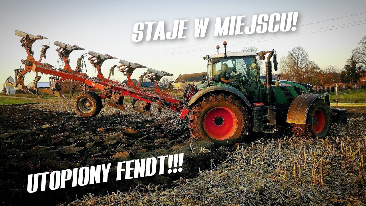 💥Utopiony FENDT!? 💥 Ciężka orka 2020!!! FENDT 724 Vario ||GR Czekaj||