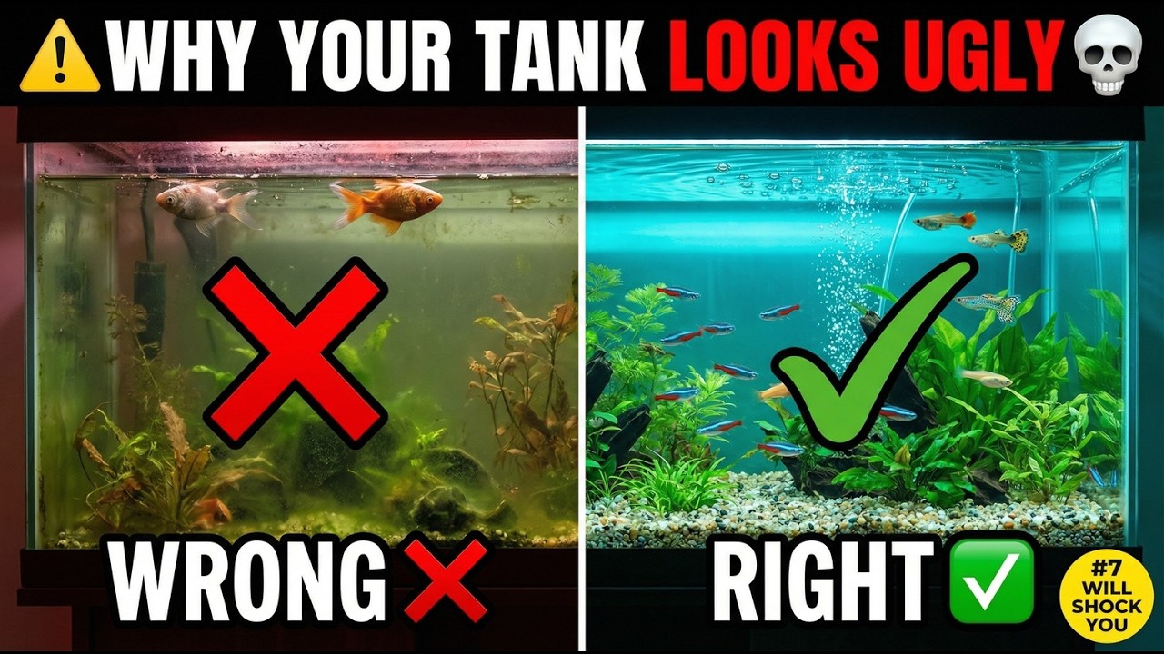 7 Reasons Your Aquarium Looks TERRIBLE (And How To Fix It)