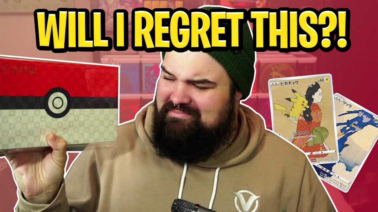 Will I Regret Opening This RARE Pokemon Card Box?! **Looking Back Pikachu**