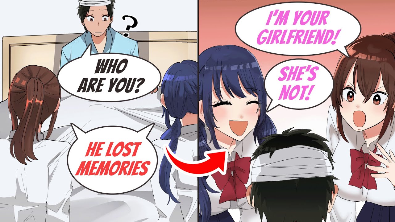 I woke up with Amnesia after an accident and two women persuades that they're my Girlfriends 【Manga】