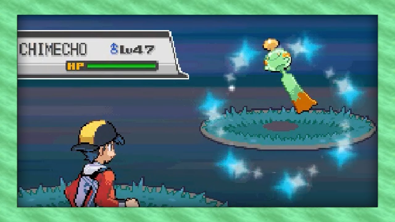 Live Shiny Chimecho in the Safari Zone After 33,970 Random Encounters! (Pokémon SoulSilver)