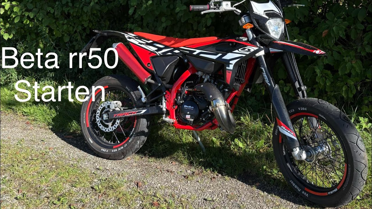 Wie startet man eine Beta rr50 richtig? / Eli_SuperMoto / #beta #supermoto #start