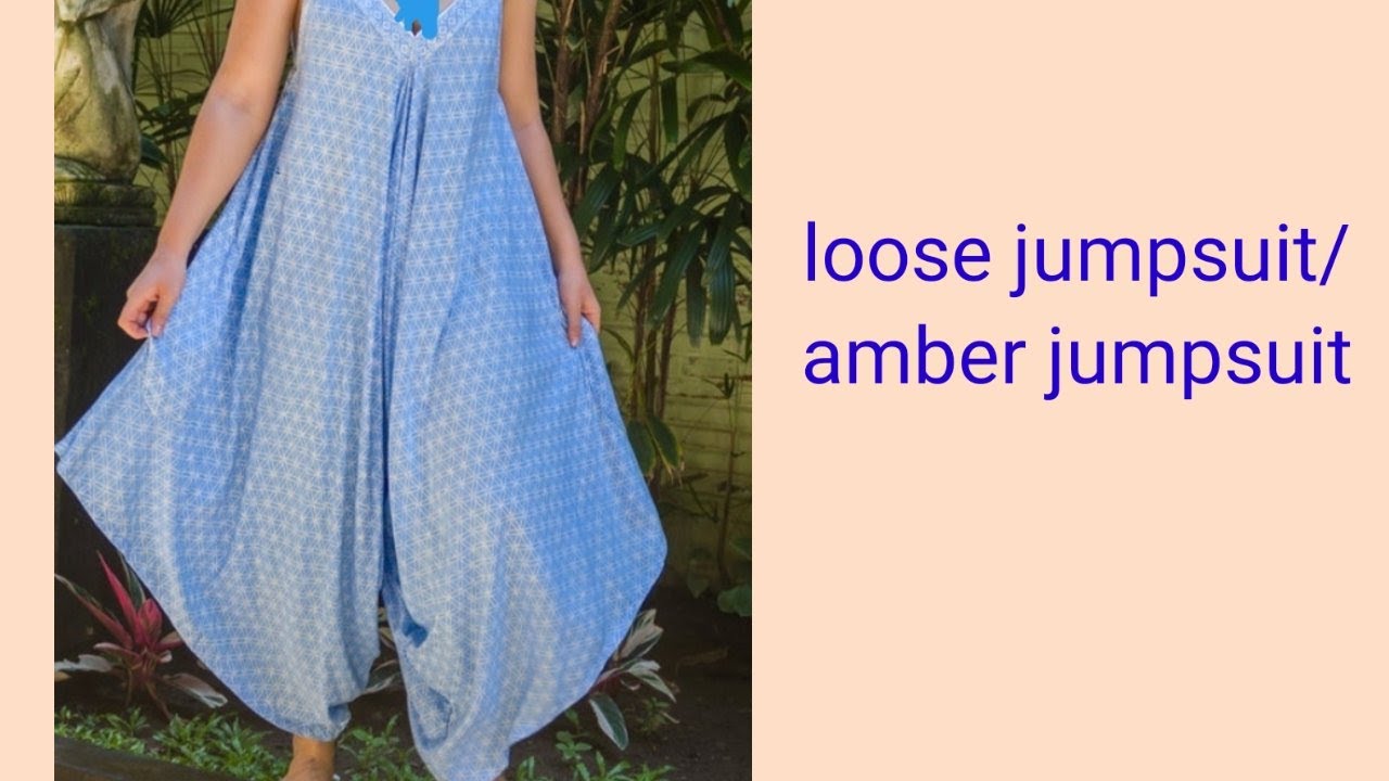 #arsdesignworld #loosejumpsuit #malayalam Jumpsuit Cutting& Stitching|AmberJumpsuit|ARS Design World