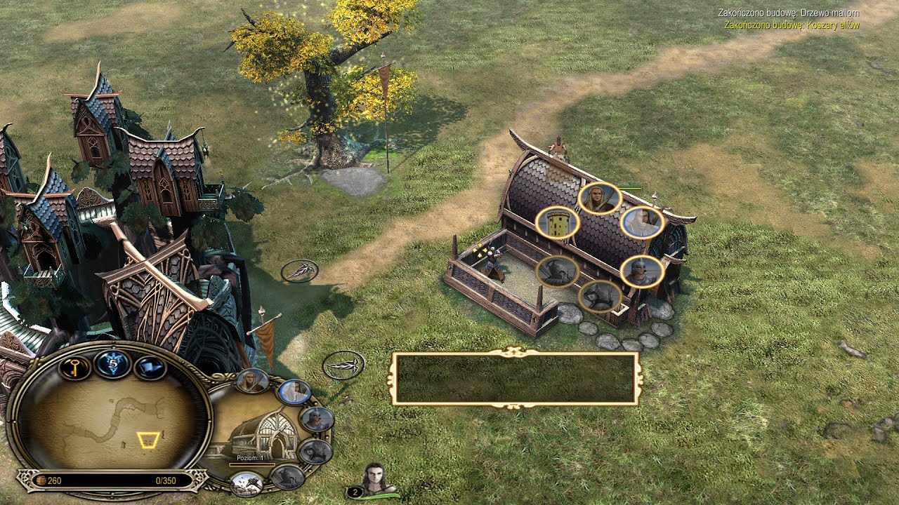 LOTR BFME 2 ROTWK Gameplay Skirmish 10 & My Heroes