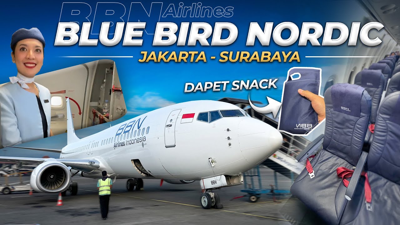 Maskapai Baru Lebih Murah ⁉️ BBN Airlines Indonesia Jakarta Surabaya