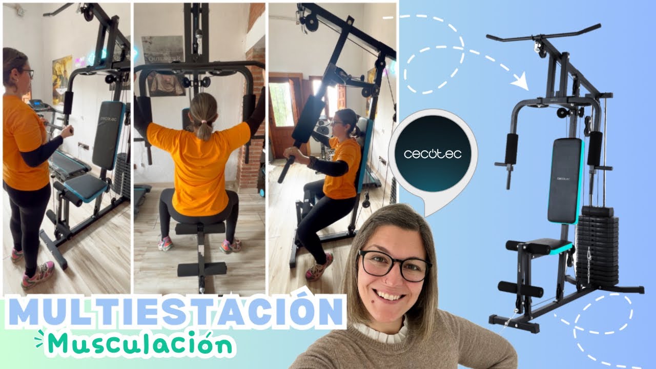 MULTIESTACIÓN MUSCULACIÓN Cecotec OPINIÓN y MONTAJE