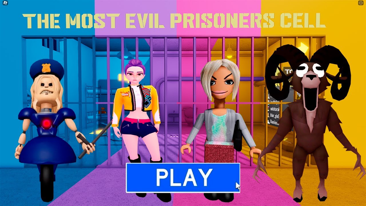 POLICE GIRL VS RUMI VS EVIL KAREN VS THE RAM? OBBY Full Gameplay #roblox