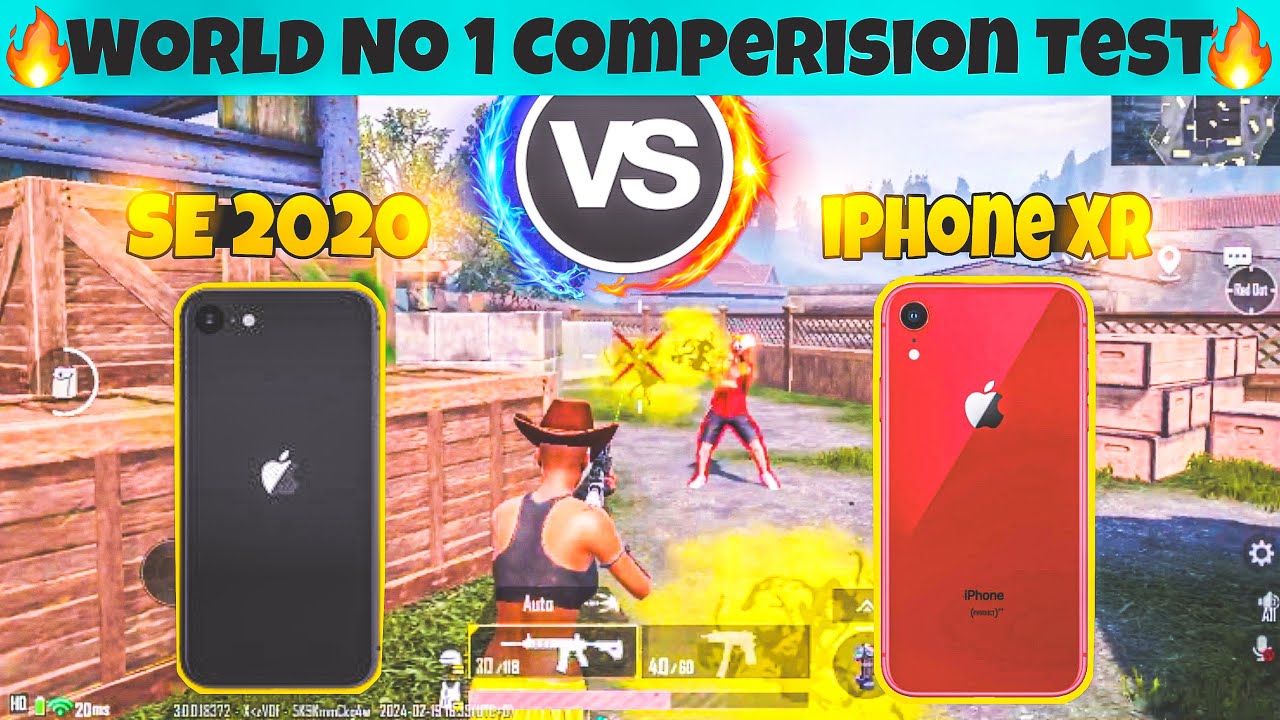 IPhone SE 2020 vs IPhone XR | PUBG Mobile 1v1 TDM Gameplay