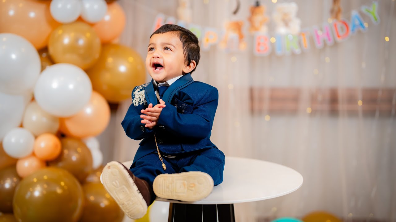 Aarush 1st bday Cinematic 4k