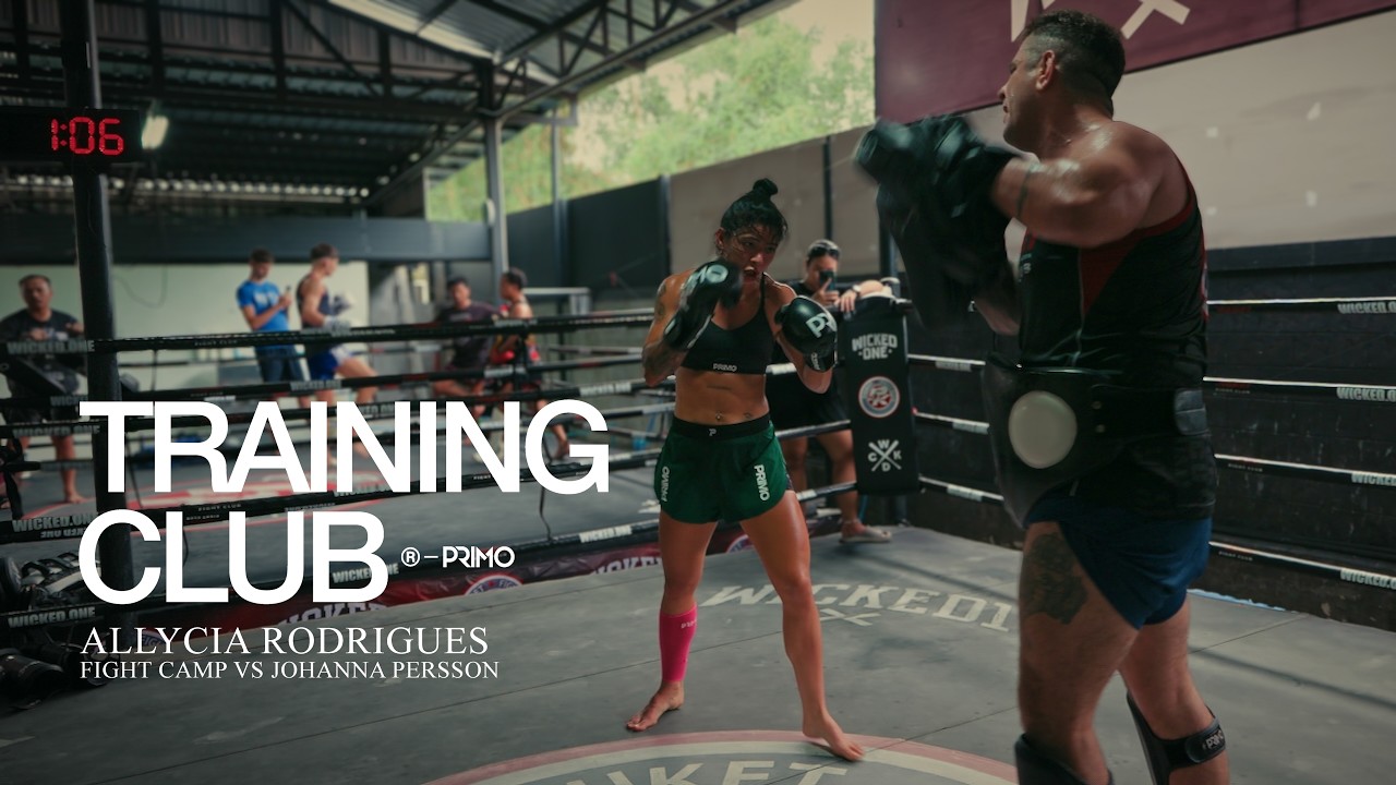 FIGHT CAMP // ALLYCIA RODRIGUES // PRIMO FIGHTWEAR