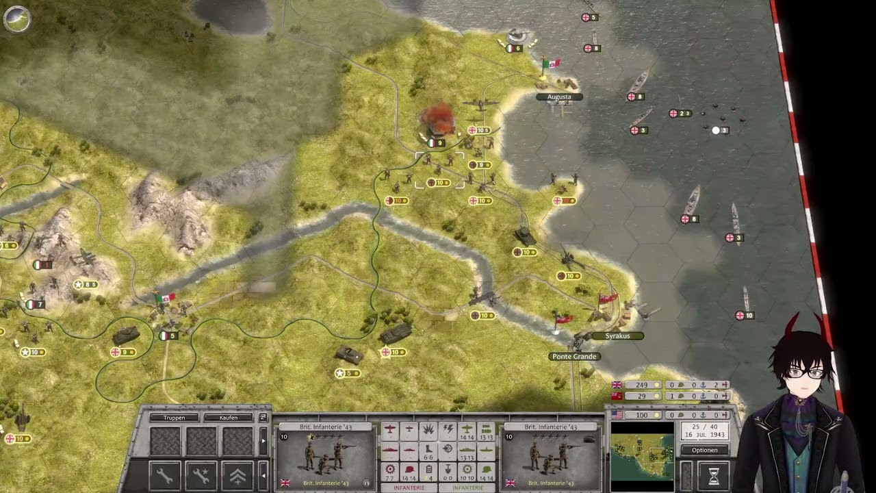 Order of Battle: World War II | Resurgent | Lets Play #13 | Erfolgreicher Zangenangriff