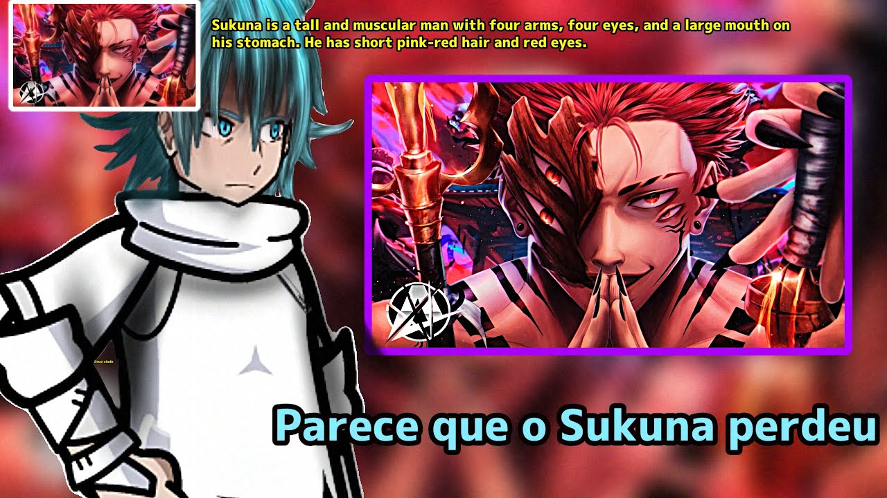 Personagens de jujutsu kaisen reagindo a ♪ Sukuna (Jujutsu Kaisen) | ARMAGEDOM | AniRap
