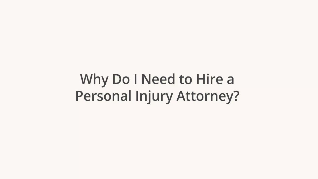Why Do I Need to Hire a Personal Injury Attorney After a Car Accident? | Attorney Dillon Brozyna
