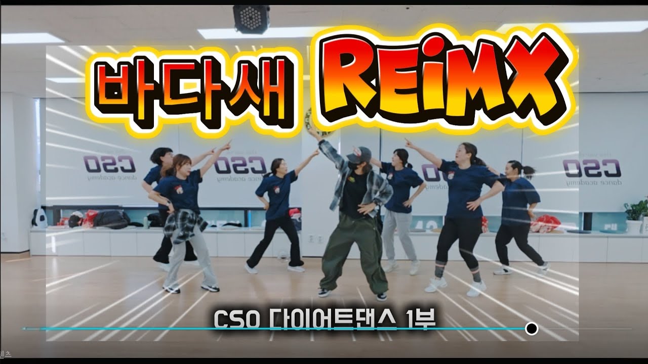 바다새 Remix _ 다이어트댄스_몸풀이_ #CSO댄스1부 _ #KM&EY댄스  