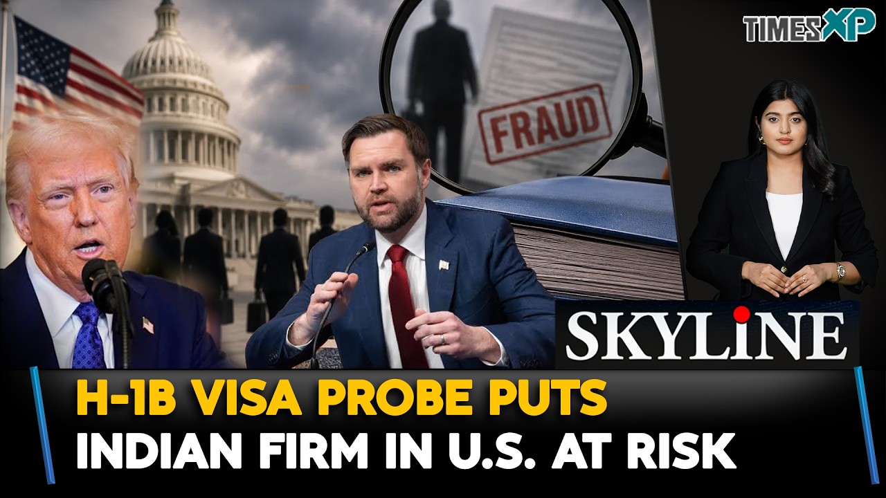 H-1B Visa Probe Puts Indian Firm In The U.S. At Risk| Indians In The U.S.| Skyline With Driti Atri