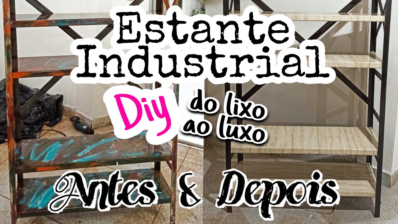 DIY: Reforma da estante de ferro