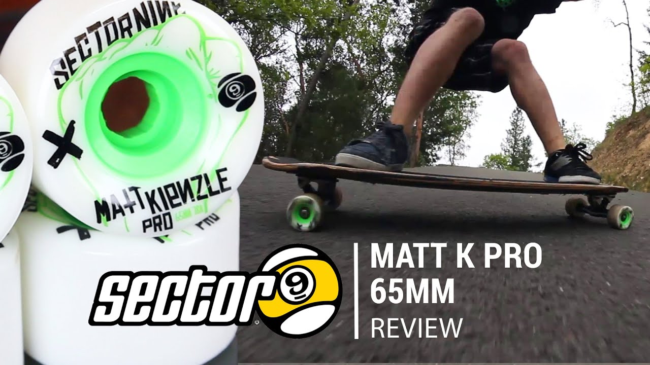 Sector 9 Matt K Shred Thane Longboard Wheels Rider Review - Tactics.com