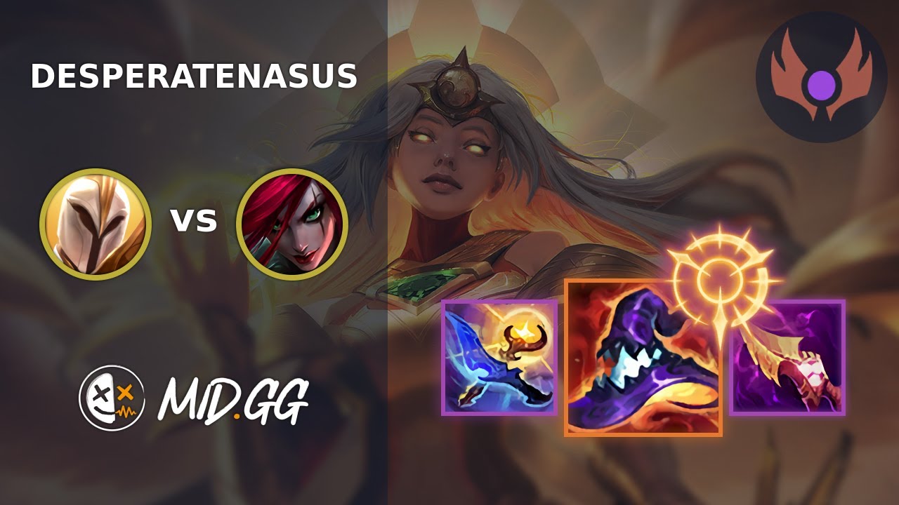 MID.GG: [ DesperateNasus ] Kayle MID vs Katarina | EUW MASTER | LOL Season 2025