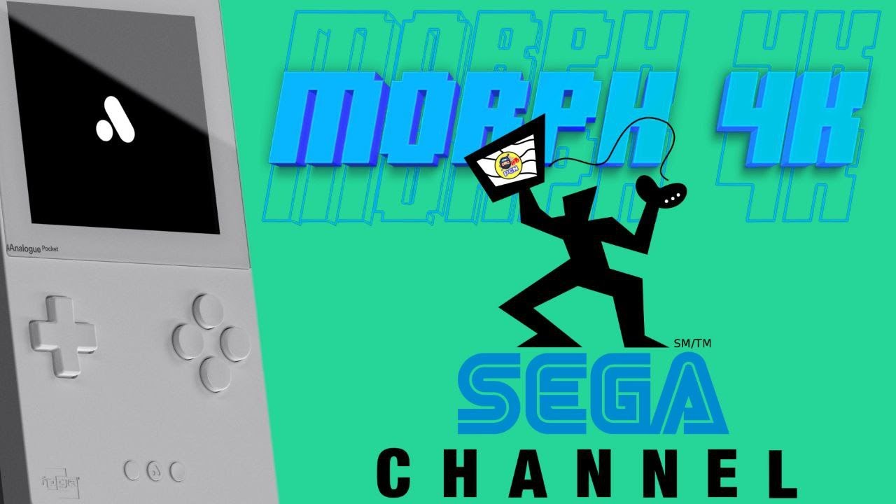 SEGA Channel on Analogue Pocket ❤️ Pixel FX Morph 4K | Playing 4K Genesis | Let's Go