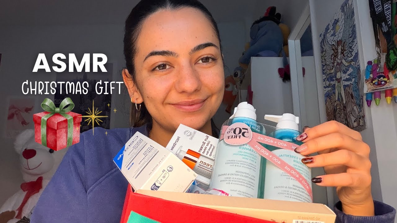 Trying my xmas gifts on u ✨🎁 | ASMR