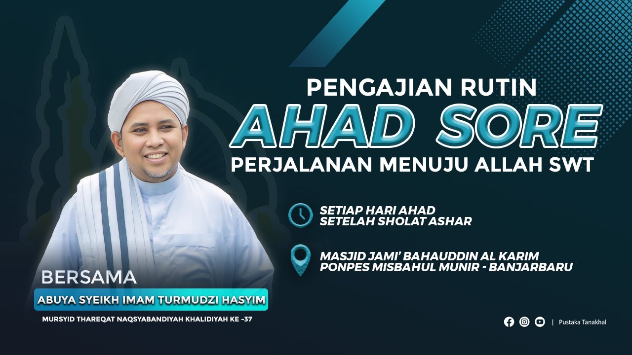 (01.02.2026) PENGAJIAN RUTIN AHAD SORE | Abuya Imam Turmudzi Hasyim