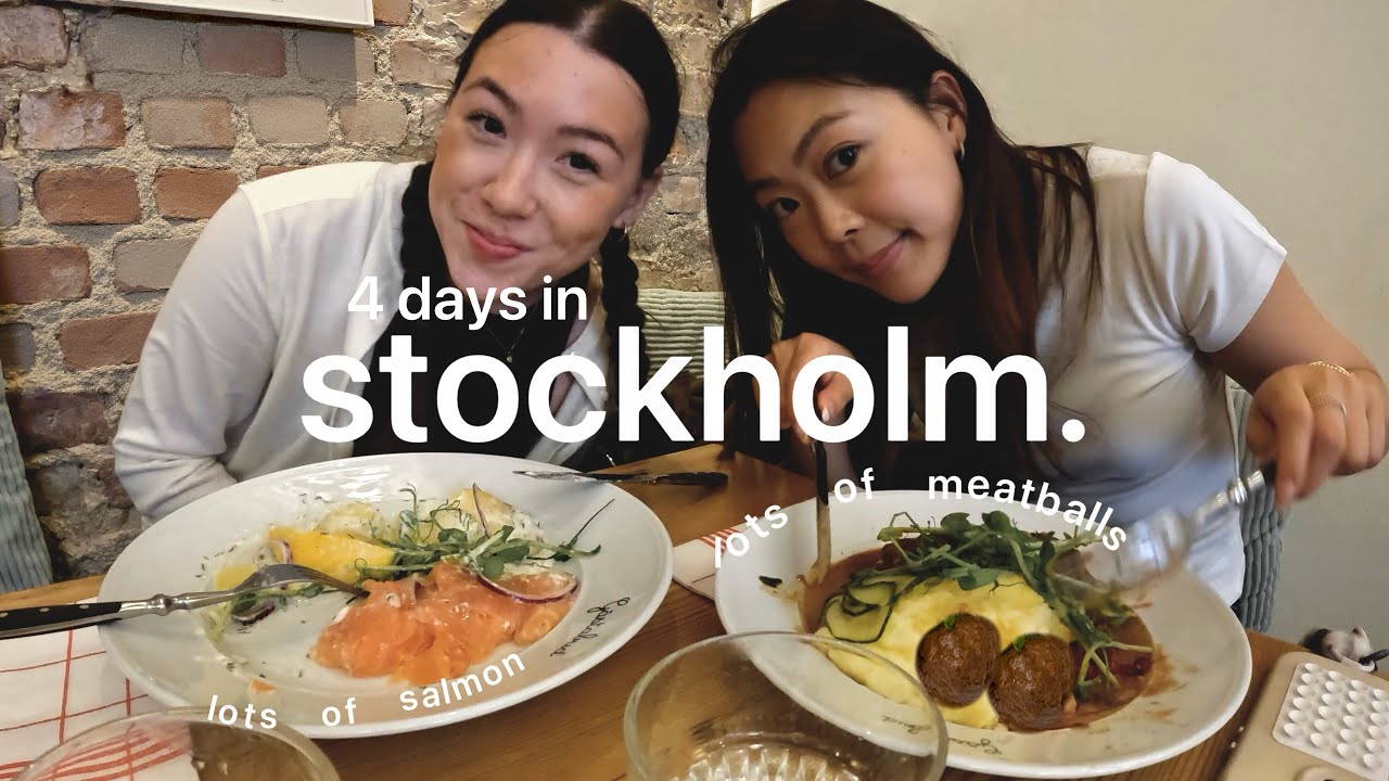 stockholm vlog 🇸🇪 shopping, lots of good eats and discovering the stockholm archipelago on sailboat