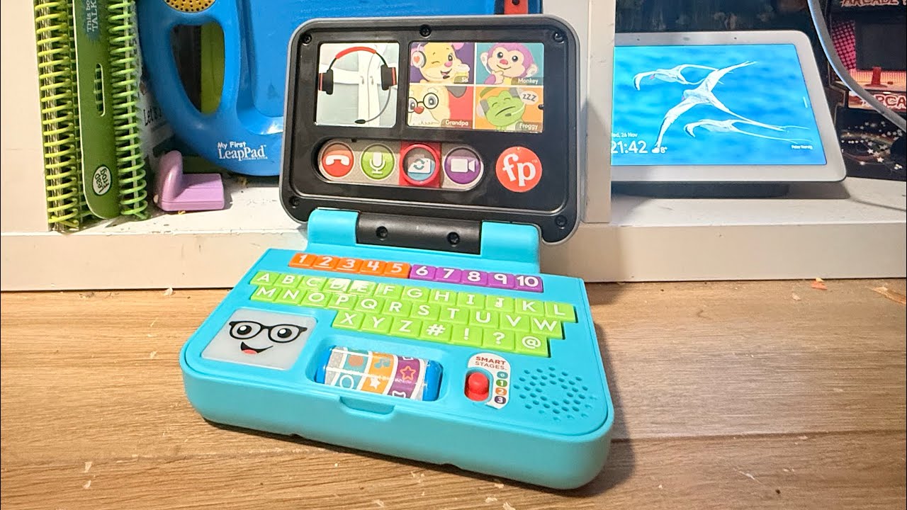 FisherPrice Смейся и учись: давай подключим ноутбук