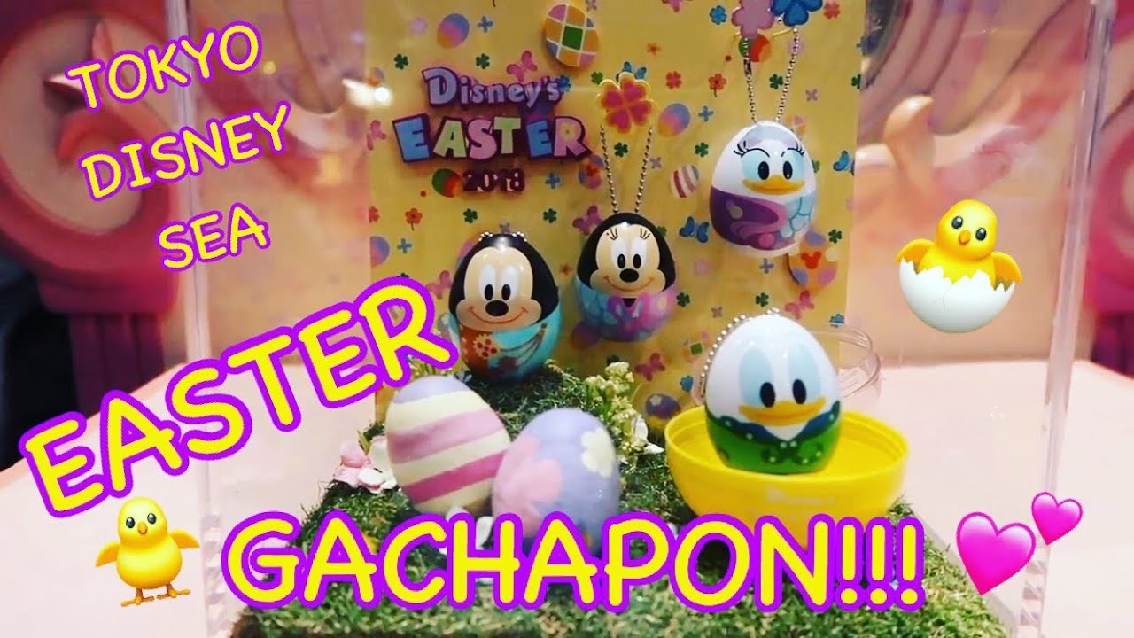 TOKYO DISNEY SEA EASTER GACHAPON!!!