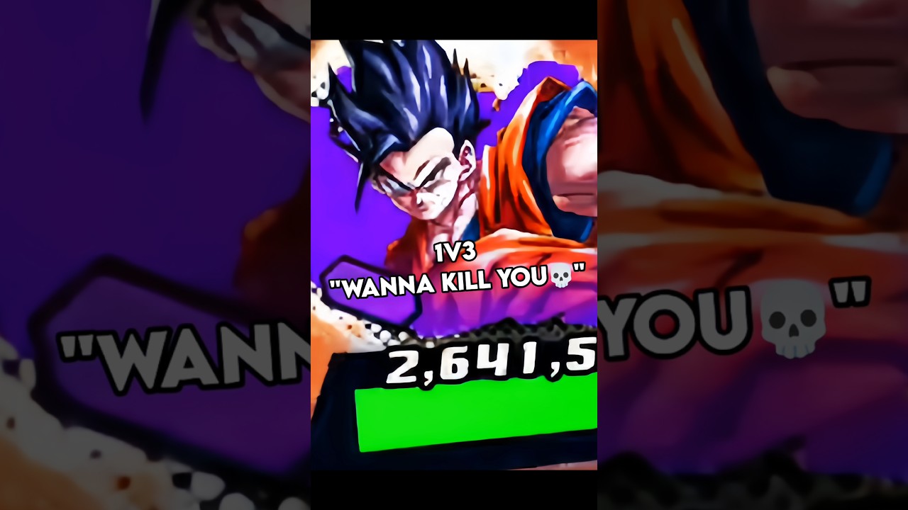 INSANE 1v3 WITH LF ULTIMATE GOHAN💀! (Dragon Ball Legends)#dragonballlegends #dblegends #dbl #gohan