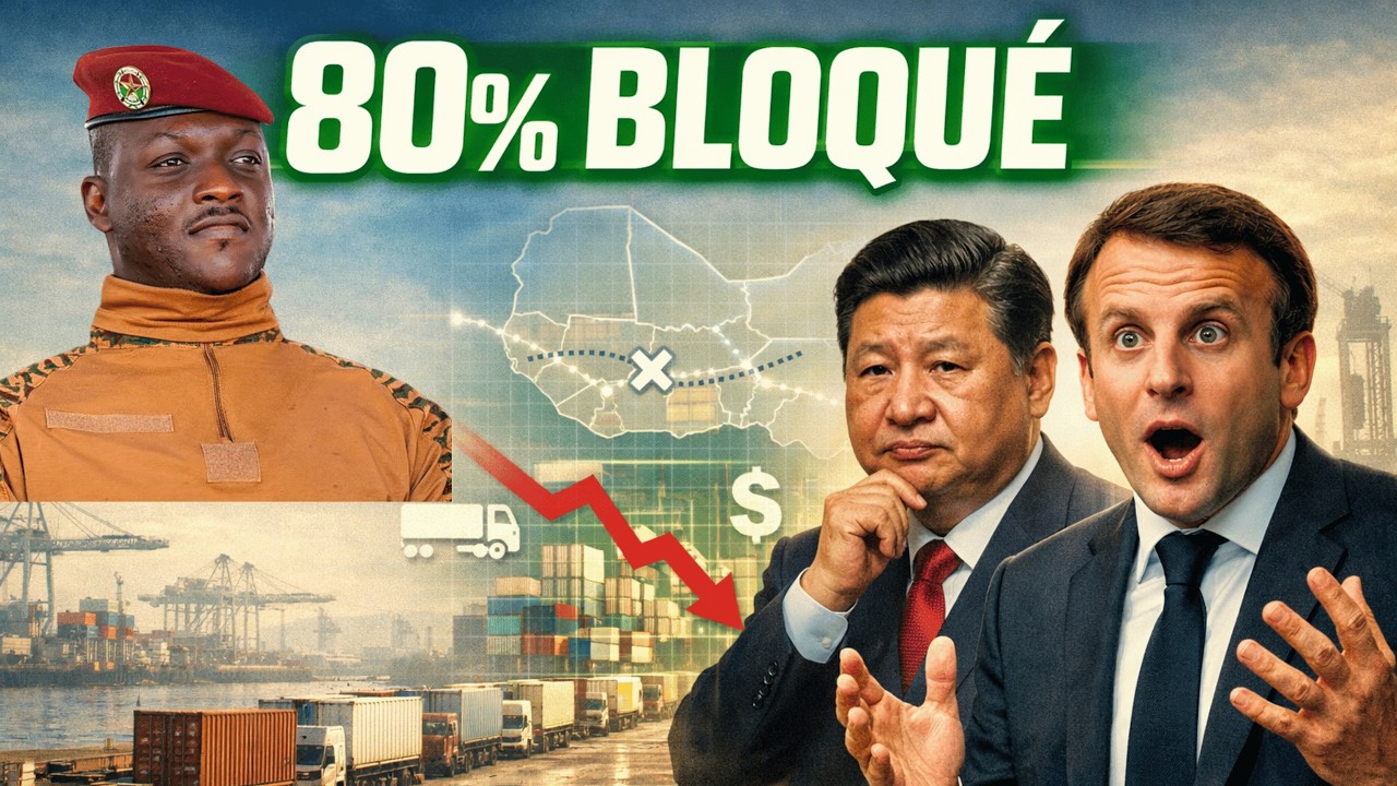 Ibrahim Traoré : 80% du corridor bloqué — le choc logistique qui inquiète le monde