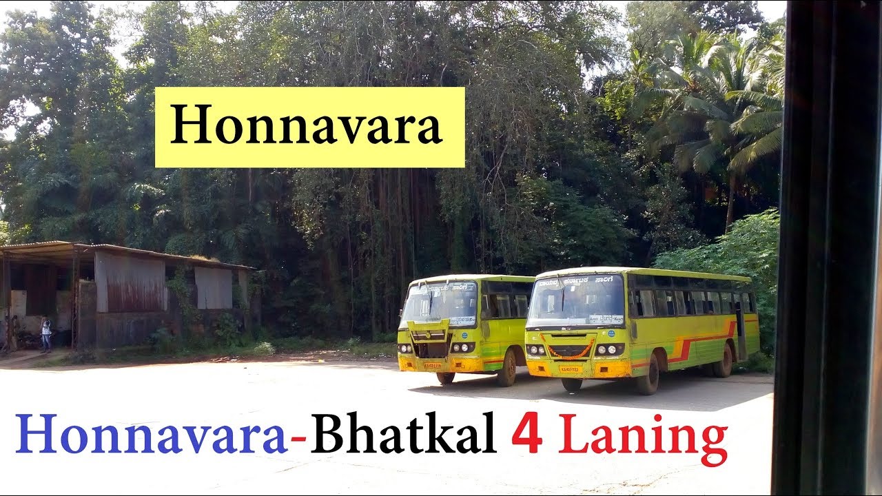 Under the Foliage of Trees - Honnavara Bus Stand